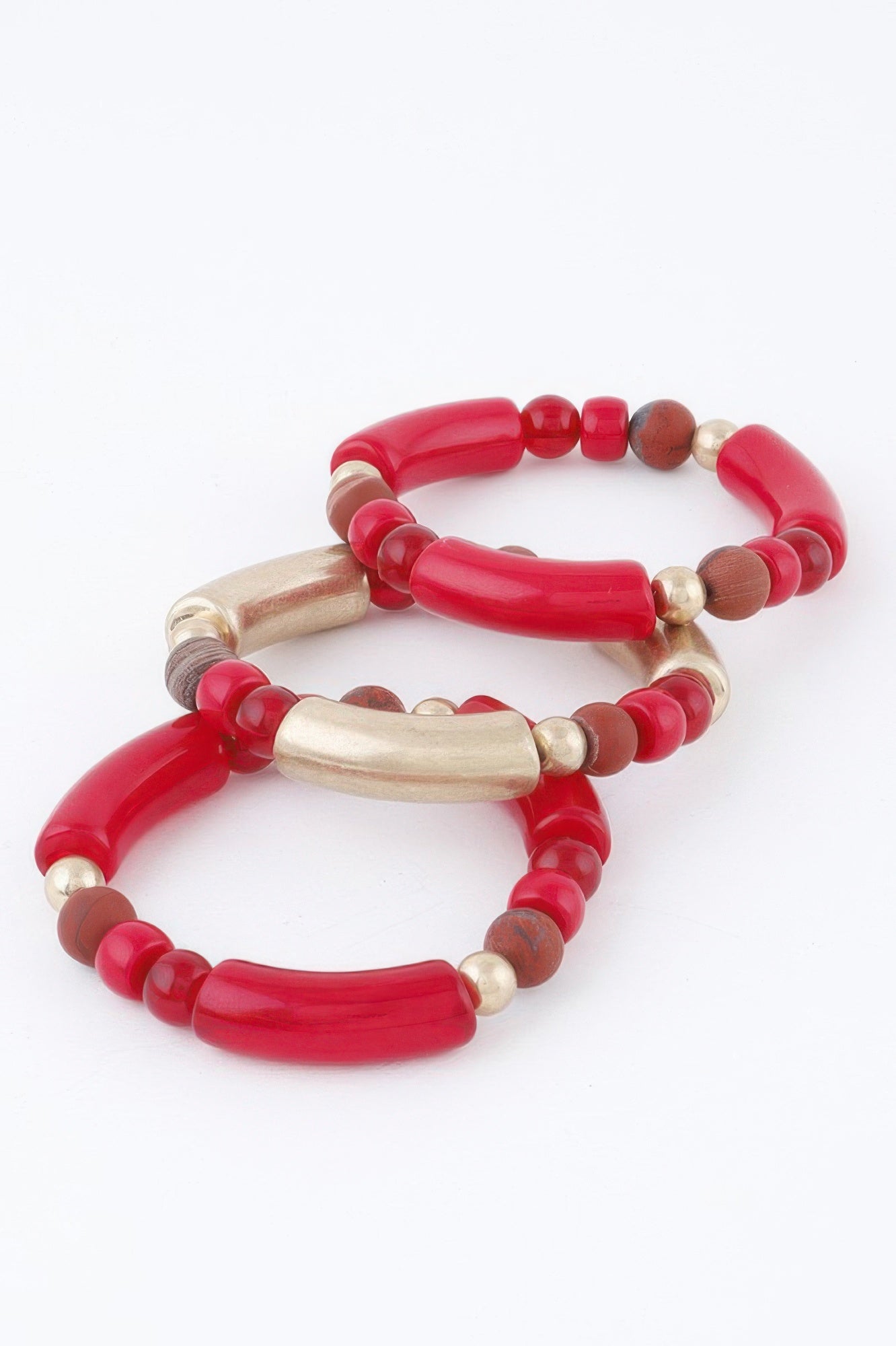 BROOKLYN Two-Toned Bead Bracelet - New Collection Los Angeles - BYMANYC ® New York