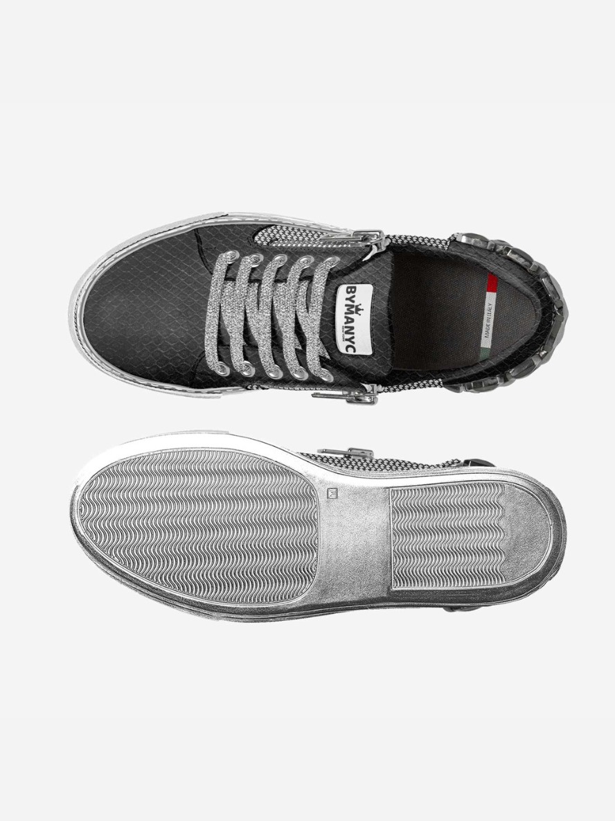 BYMANYC ® NYC Upper East Opulence: Timeless Vegan Luxury Sneakers