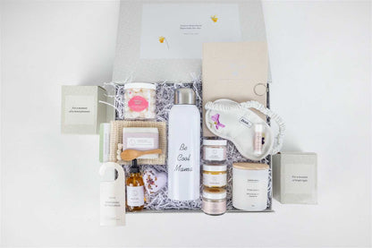 New Mom Gift – Natural Pampering Skincare & Self-Care Box