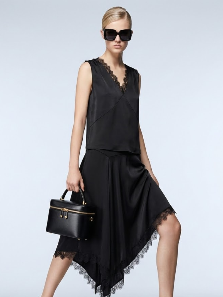 Black TRIBECA Lingerie Set Prêt-À-Porter BYMANYC ® New York