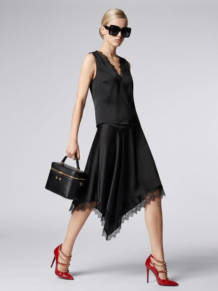 Black TRIBECA Lingerie Set Prêt-À-Porter BYMANYC ® New York