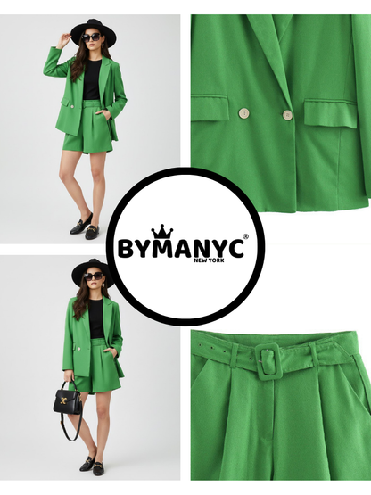 Blazer and Shorts Set SOHO NYFW New Colecction BYMANYC ® New York