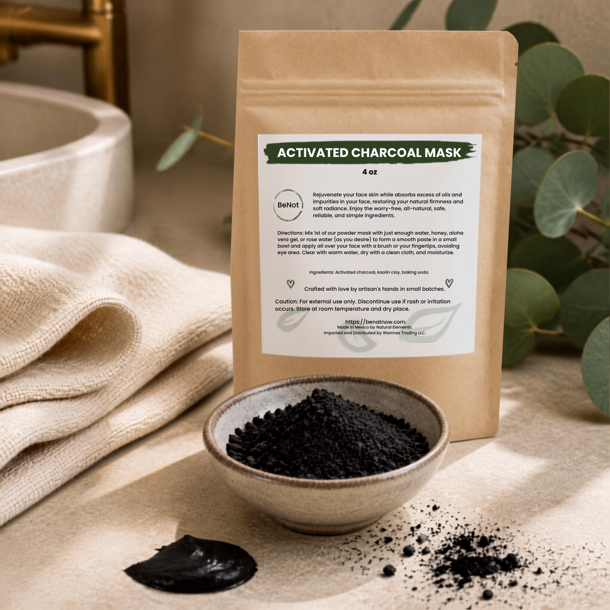 Activated Charcoal Mask