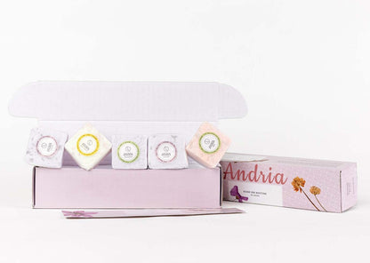 Mixed Scent Shower Steamers Gift Set – 5 Natural Fizzies