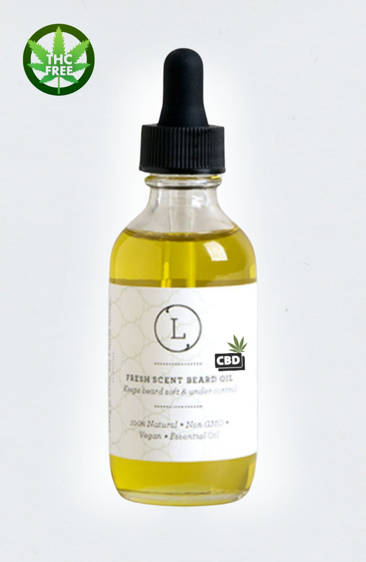 Natural CBD Beard Oil – THC-Free Men's Grooming