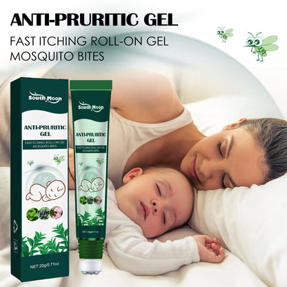 South Moon Anti-Mosquito Anti-Itch Ball, Gel Mosquito Bites Skin Itch Portable Relief Care Ball