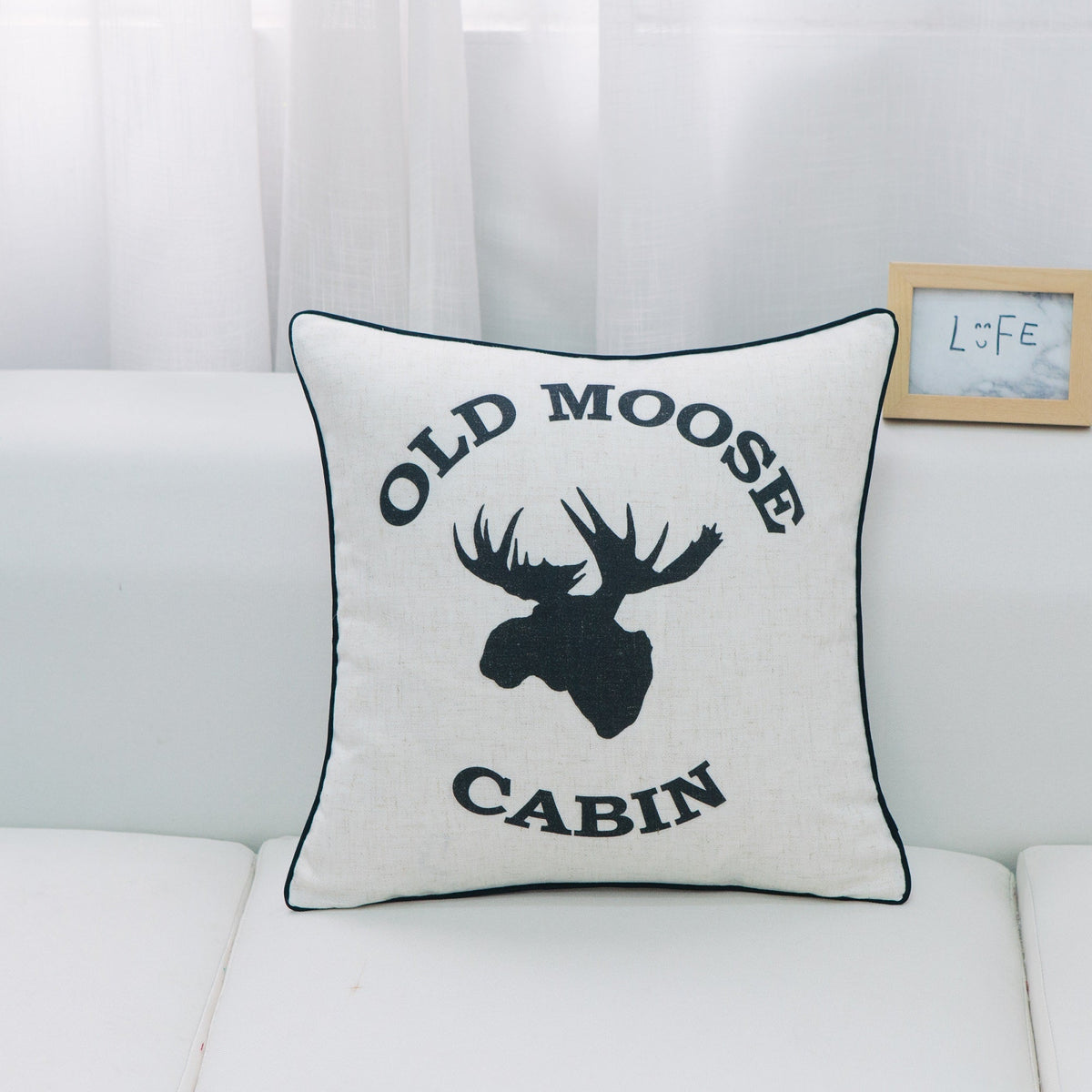 Cottage Icons Throw Pillow - Set of 2