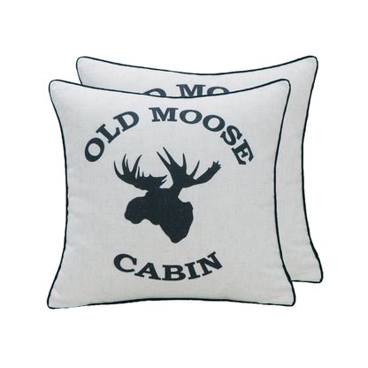 Cottage Icons Throw Pillow - Set of 2