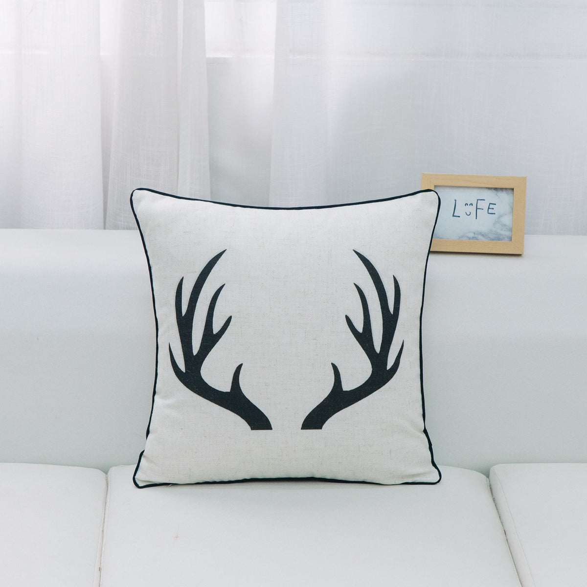 Cottage Icons Throw Pillow - Set of 2