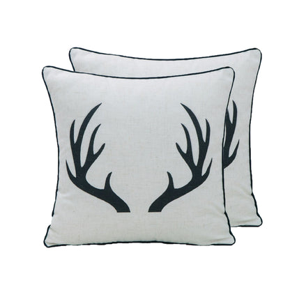 Cottage Icons Throw Pillow - Set of 2