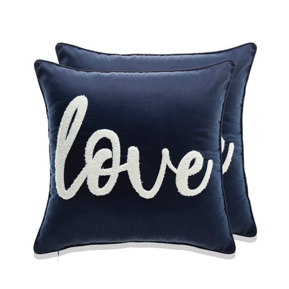 Cottage Icons Throw Pillow - Set of 2