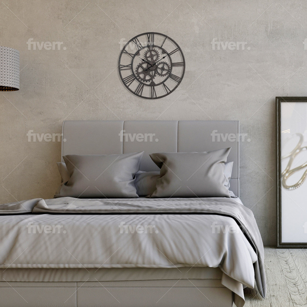 Wall Clock - Wrought Iran Antique Wall Clock