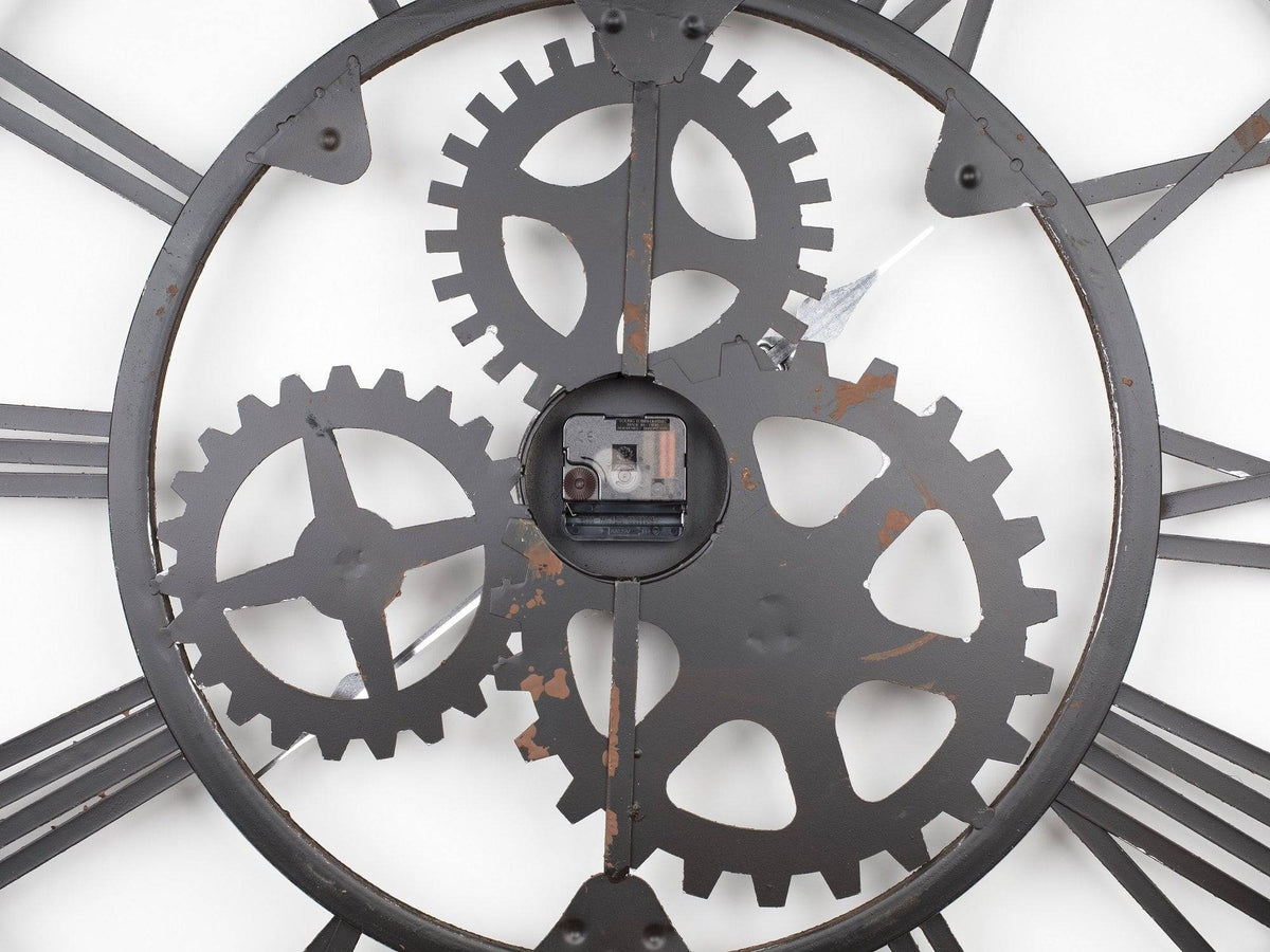 Wall Clock - Wrought Iran Antique Wall Clock