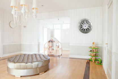 Wall Clock - Compass Metal Wall Clock