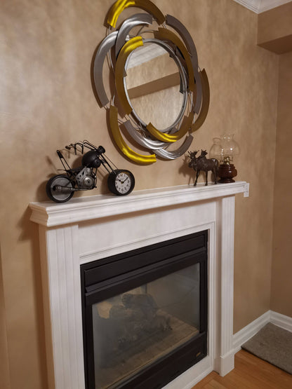Table Clock - Motorcycle Table Clock