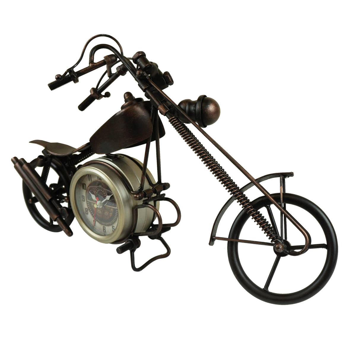 Table Clock - Motorcycle Table Clock - Double-Sided Table Clock