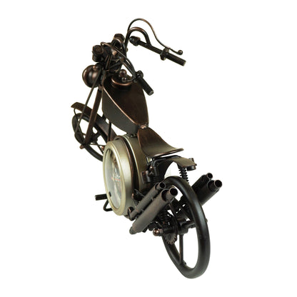Table Clock - Motorcycle Table Clock - Double-Sided Table Clock