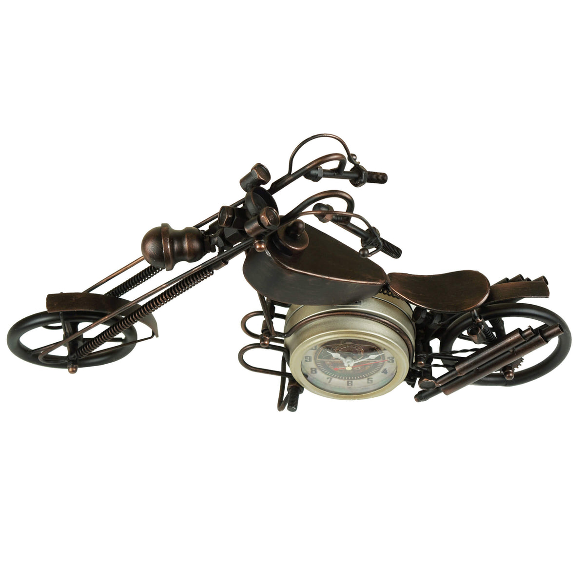 Table Clock - Motorcycle Table Clock - Double-Sided Table Clock