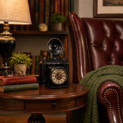 Table Clock - Camera Table Clock