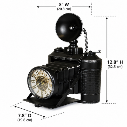 Table Clock - Camera Table Clock