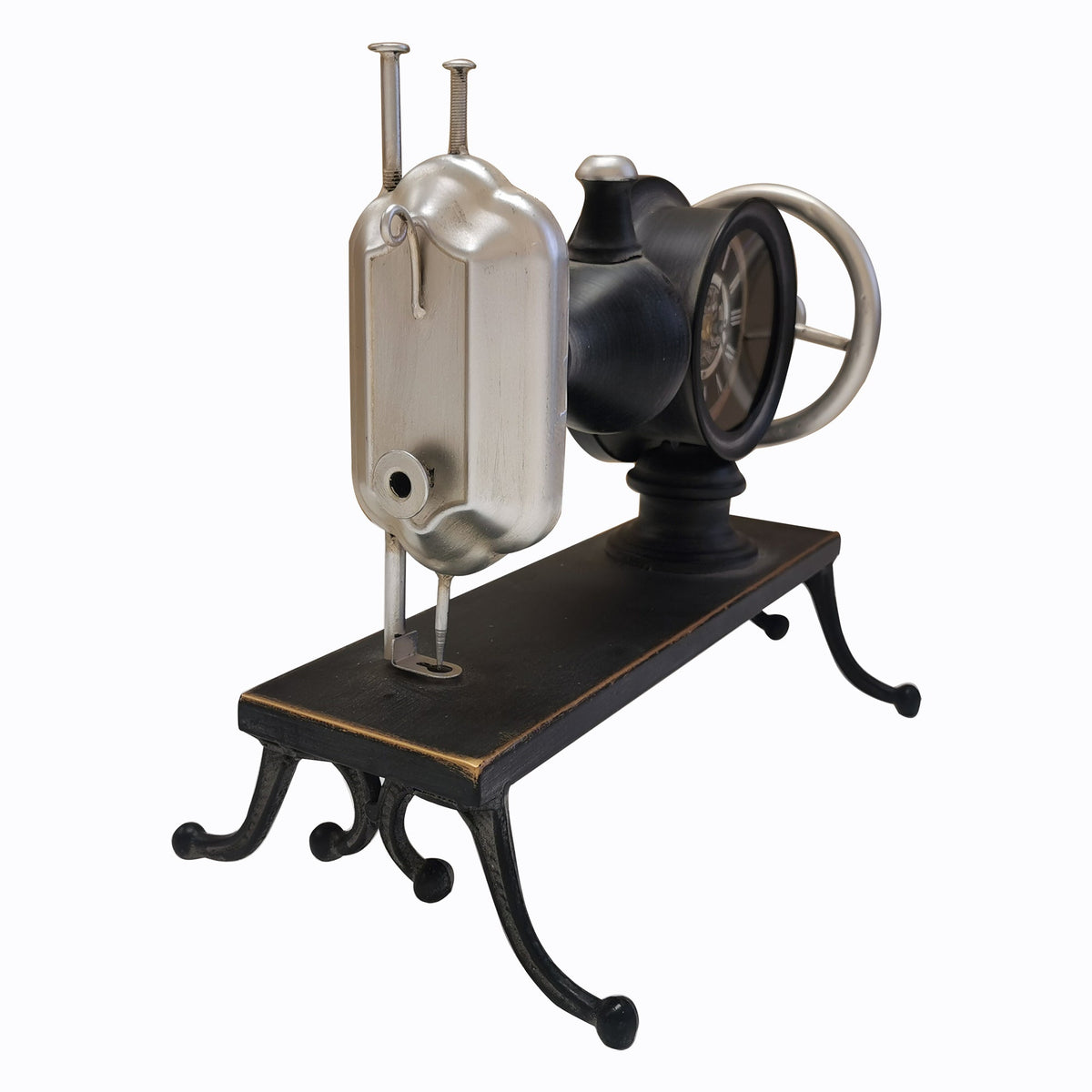 Table Clock - Sewing Machine Table Clock