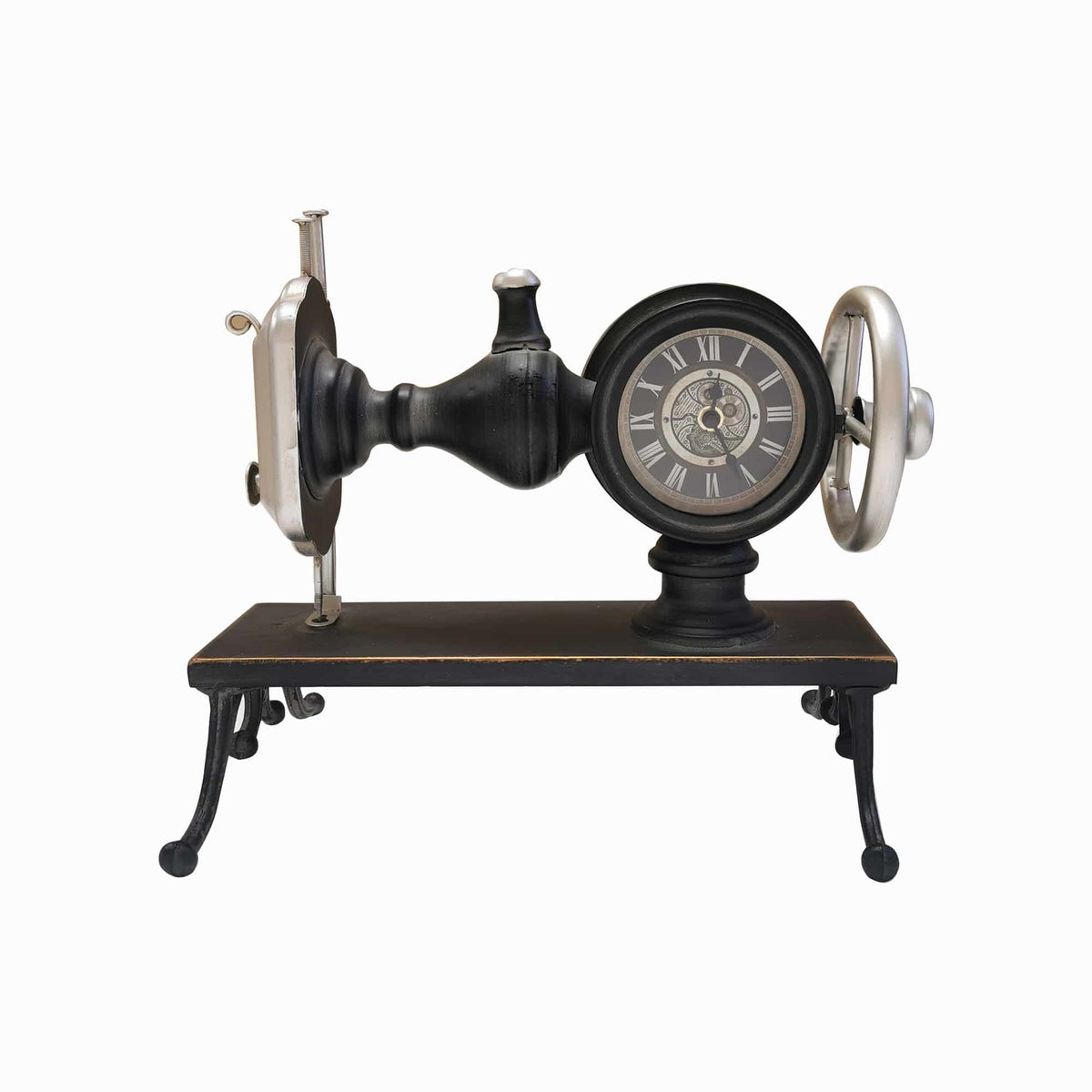 Table Clock - Sewing Machine Table Clock
