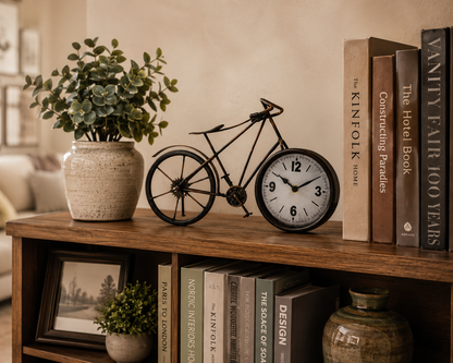Table Clock - Bike Table Clock