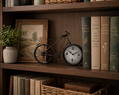 Table Clock - Bike Table Clock