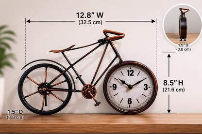 Table Clock - Bike Table Clock