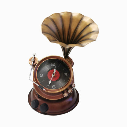 Table Clock - Phonograph Table Clock