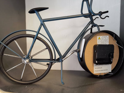 Wall/Table Clock - Roman Numbers Bike Table Clock