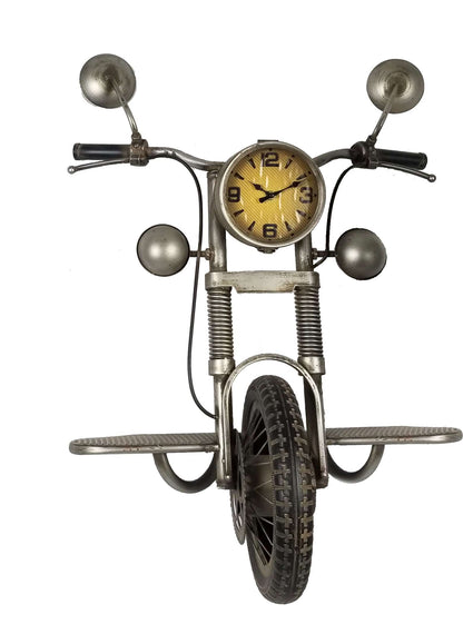 Wall Clock - Metal Motorcycle Wall Clock