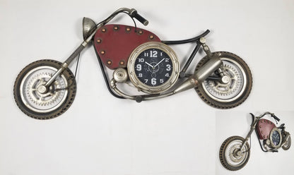 Wall Clock - Vintage Motorcycle Wall Clock