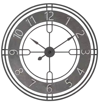 Antique Gray Casual Wall Clock