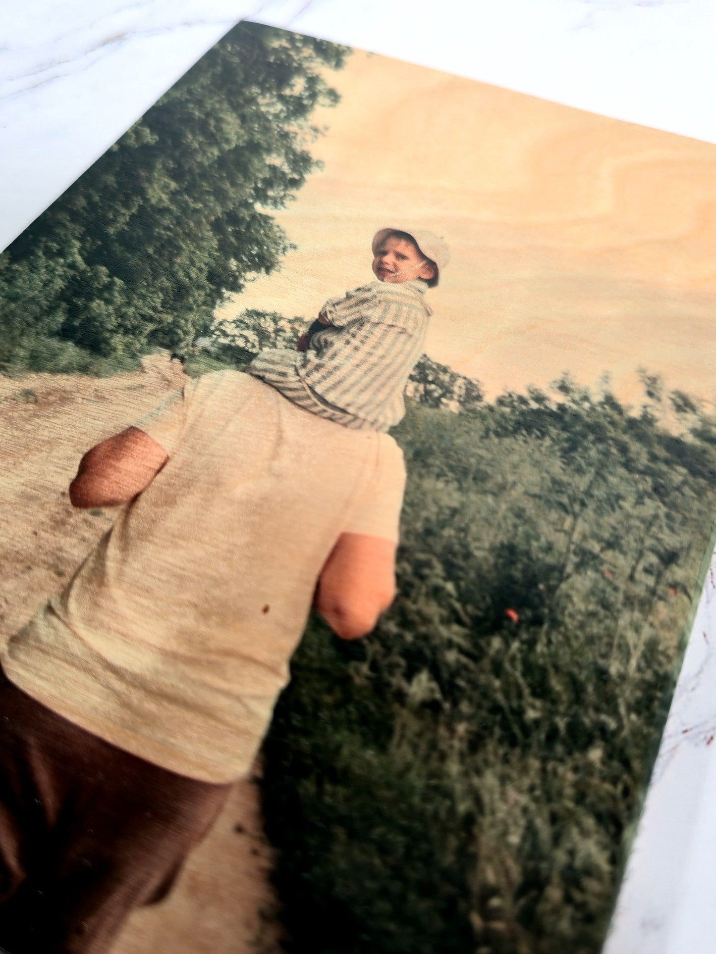 5x7 Custom Photo Print on Wood