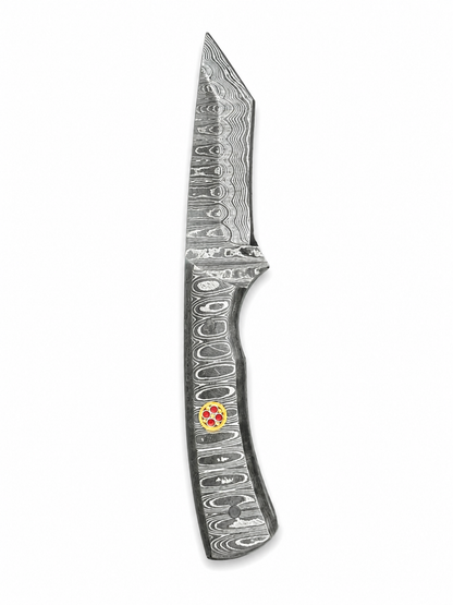 Titan Phantom Damascus Neck Knife TKT-20