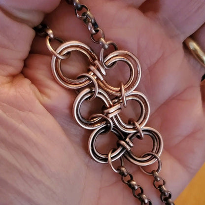 Copper Eternity Bracelet by Alexa Martha