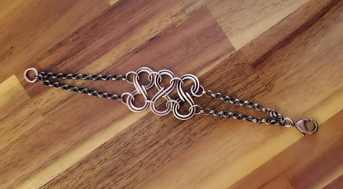 Copper Eternity Bracelet by Alexa Martha