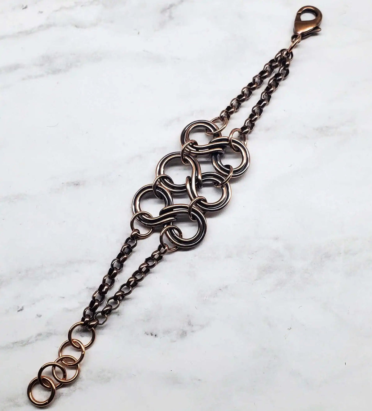 Copper Eternity Bracelet by Alexa Martha