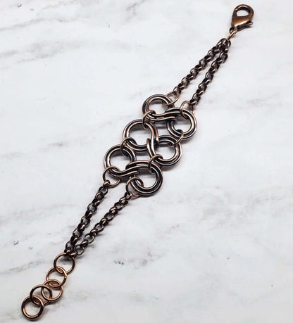 Copper Eternity Bracelet by Alexa Martha