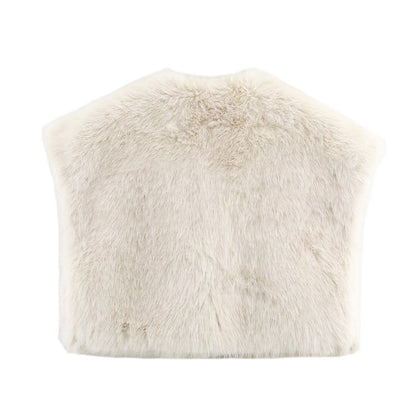 Women's Faux Fur Sleeveless Vest BYMANYC ® New York CONTEMPORARY VIBRANT MODERN FASHION - New Collection