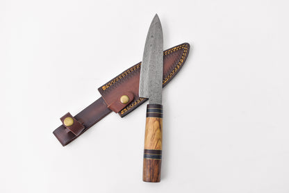 Damasucs Santoku Knife/ Kitchen Knife / by Titan 302