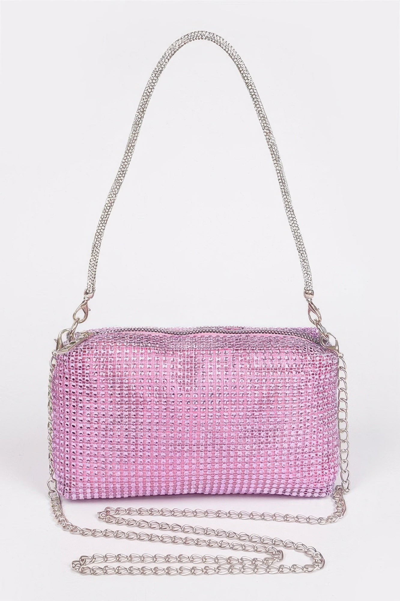 DUMBO Studded Metal Clutch | Bold BYMANYC ® New York Accessory