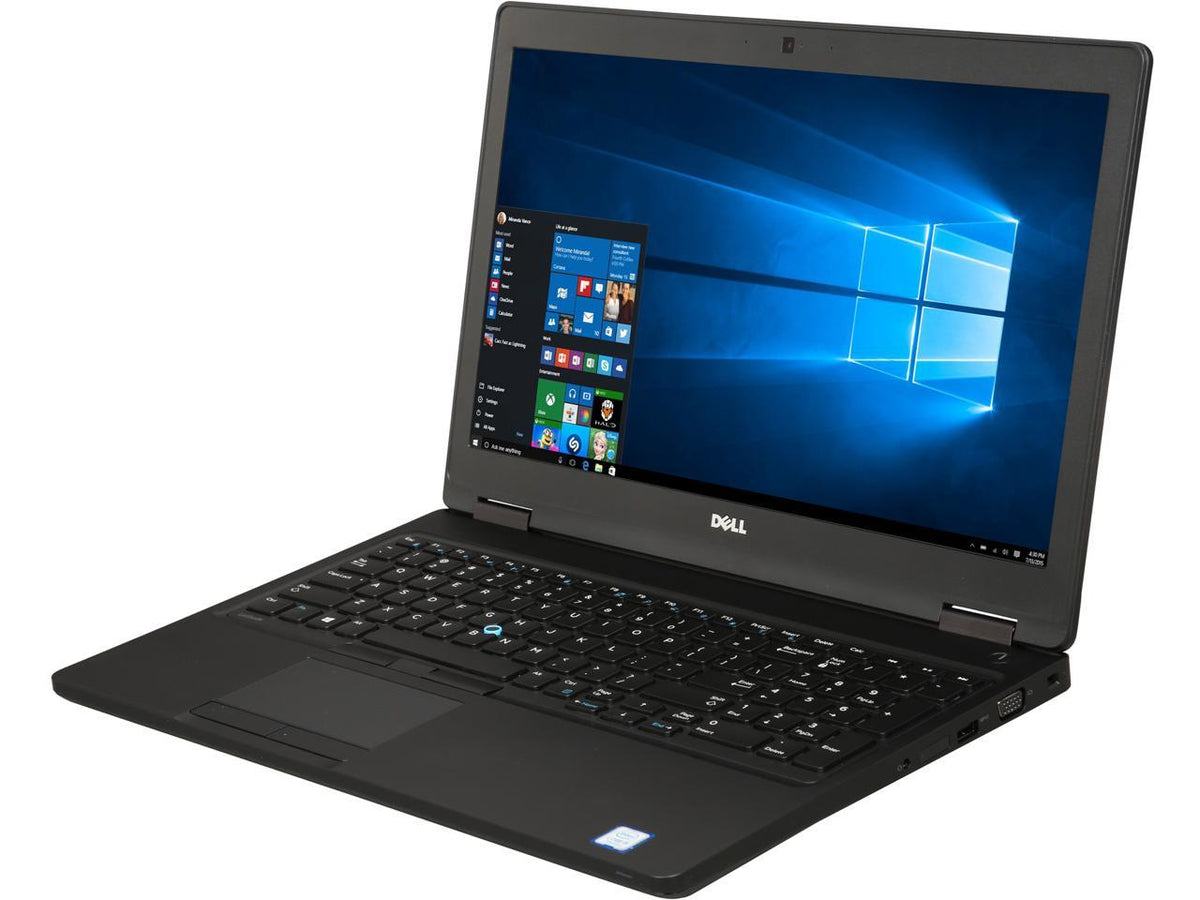 TouchScreen Dell Latitude 5580 15.6" Laptop- 7th Gen Intel Dual Core I7, 8GB-32GB RAM, Hard Drive or Solid State Drive, Windows 11