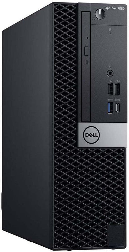 Dell Optiplex 7060 SFF Desktop PC- 8th Gen Intel Hexa Core I5, 8GB-24GB RAM, Hard Drive or Solid State Drive, Win 11 PRO
