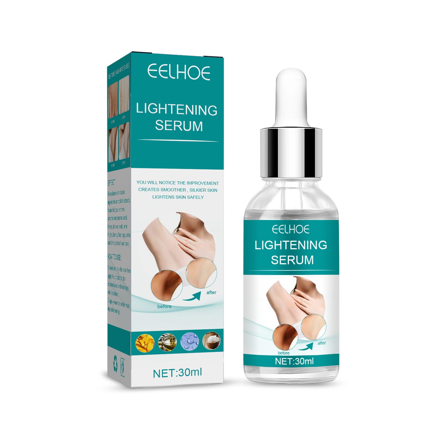 EELHOE Underarm Beauty Serum Underarm Knee Body Skin Care Brightening Moisturizing Hydrating Serum