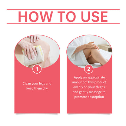 EELHOE Thigh Care Essence Lotion Gently Nourishes The Skin On The Legs, Making Them Tender And Light, And Protects The Legs With Essence