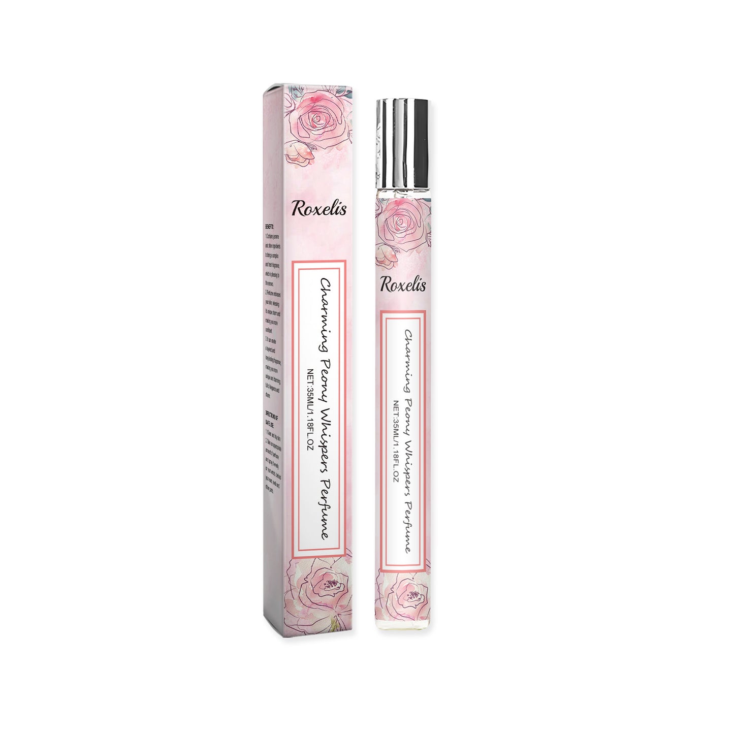 Roxelis Peony Fragrance For Women, Lasting Light Fragrance Fresh Floral Peony Charm Rose Fragrance Perfume