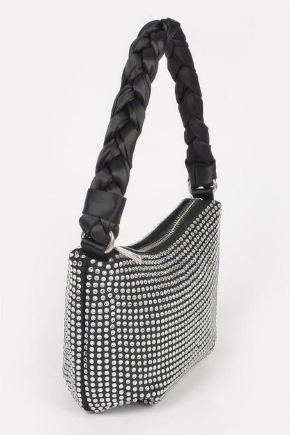 ELEGANT BAG CHELSEA Hot Fix Stone Twisted Hobo – BYMANYC ® New York