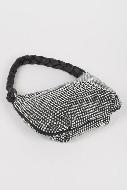 ELEGANT BAG CHELSEA Hot Fix Stone Twisted Hobo – BYMANYC ® New York
